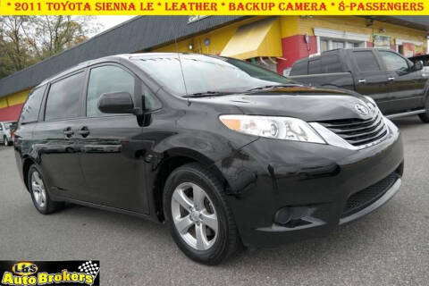 2011 Toyota Sienna for sale at L & S AUTO BROKERS in Fredericksburg VA