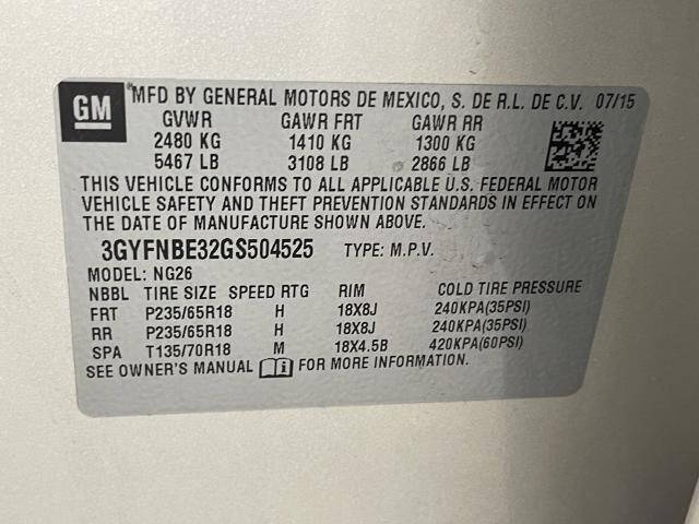 2016 Cadillac SRX Luxury Collection