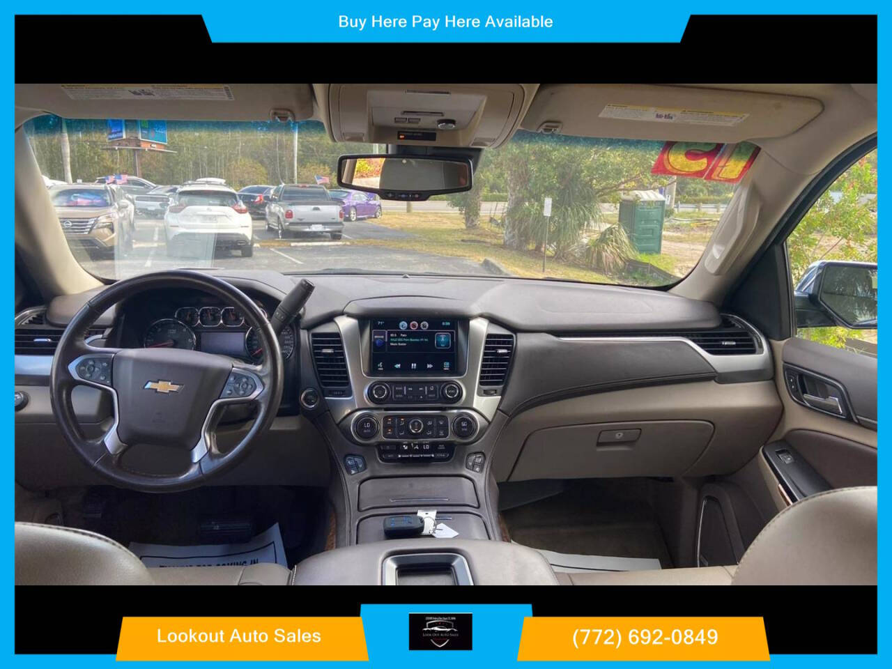 2015 Chevrolet Tahoe for sale at Lookout Auto Sales in Stuart, FL