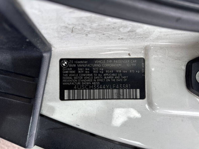 2000 BMW Z3 2.8