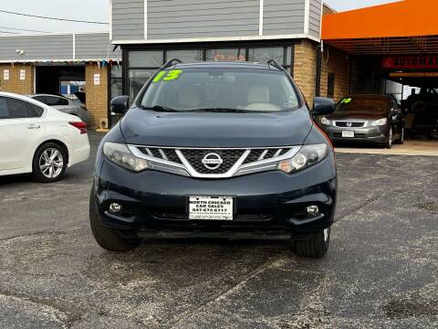 2013 Nissan Murano for sale at North Chicago Car Sales Inc in Waukegan IL