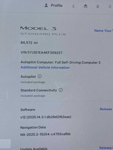2019 Tesla Model 3 Mid Range