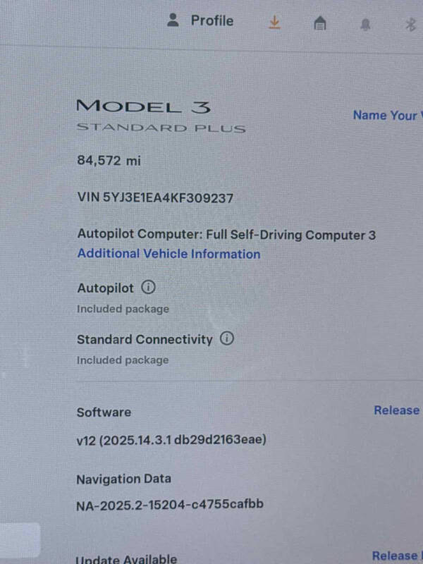 2019 Tesla Model 3 Mid Range