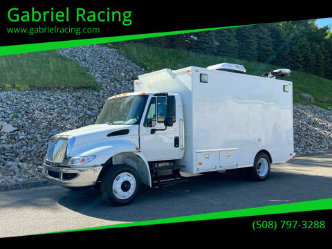 2011 International 4300  Custom Aluminum Box  for sale at Gabriel Racing in Worcester MA