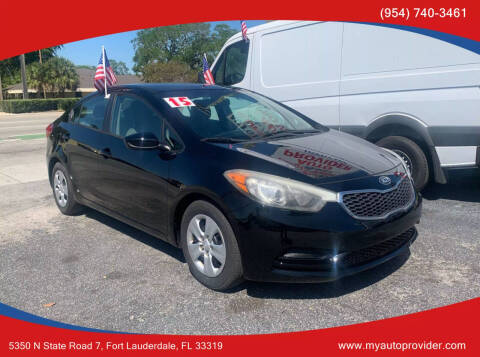 2015 Kia Forte for sale at AUTO PROVIDER in Fort Lauderdale FL