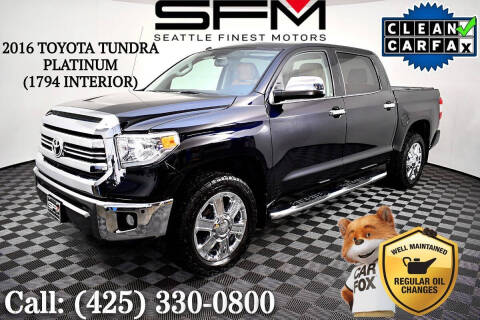 2016 Toyota Tundra Platinum