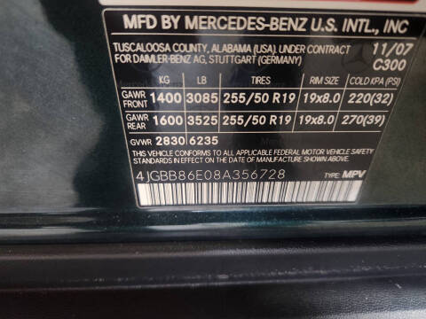 2008 Mercedes-Benz M-Class ML 350