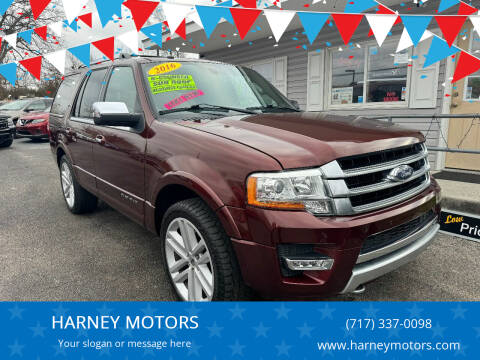 2016 Ford Expedition for sale at HARNEY MOTORS in Gettysburg PA