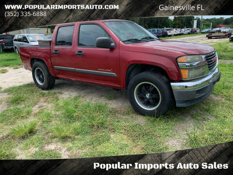 2005 GMC Canyon for sale at Popular Imports Auto Sales in Gainesville FL