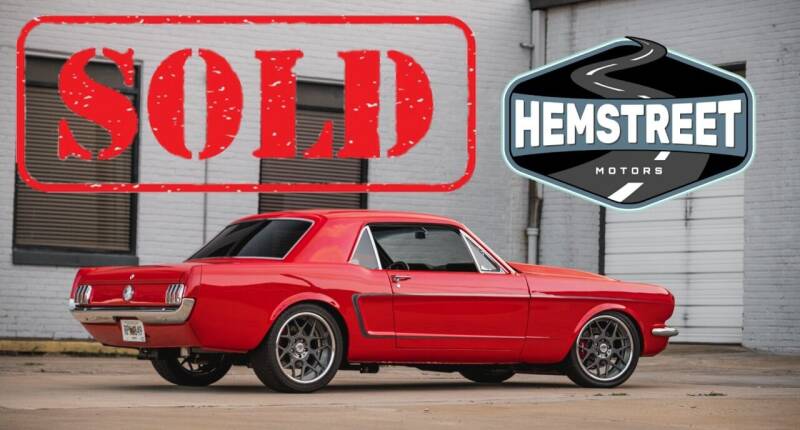 1966 Ford Mustang for sale at Hemstreet Motors in Warner Robins GA