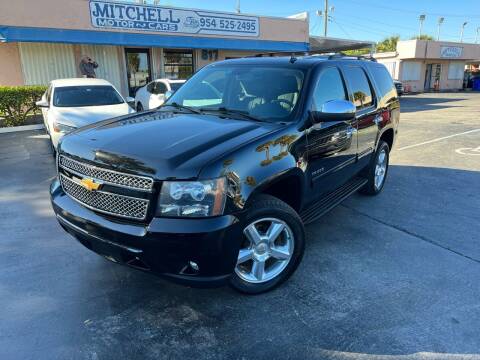 2013 Chevrolet Tahoe for sale at MITCHELL MOTOR CARS in Fort Lauderdale FL