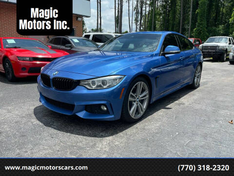 2017 BMW 4 Series for sale at Magic Motors Inc. in Snellville GA
