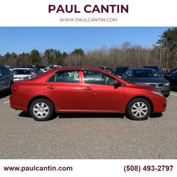 2010 Toyota Corolla for sale at PAUL CANTIN in Fall River MA
