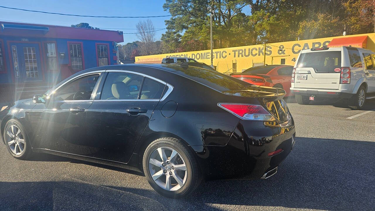 2013 Acura TL for sale at Luxury Auto Sales, Inc in Norfolk, VA