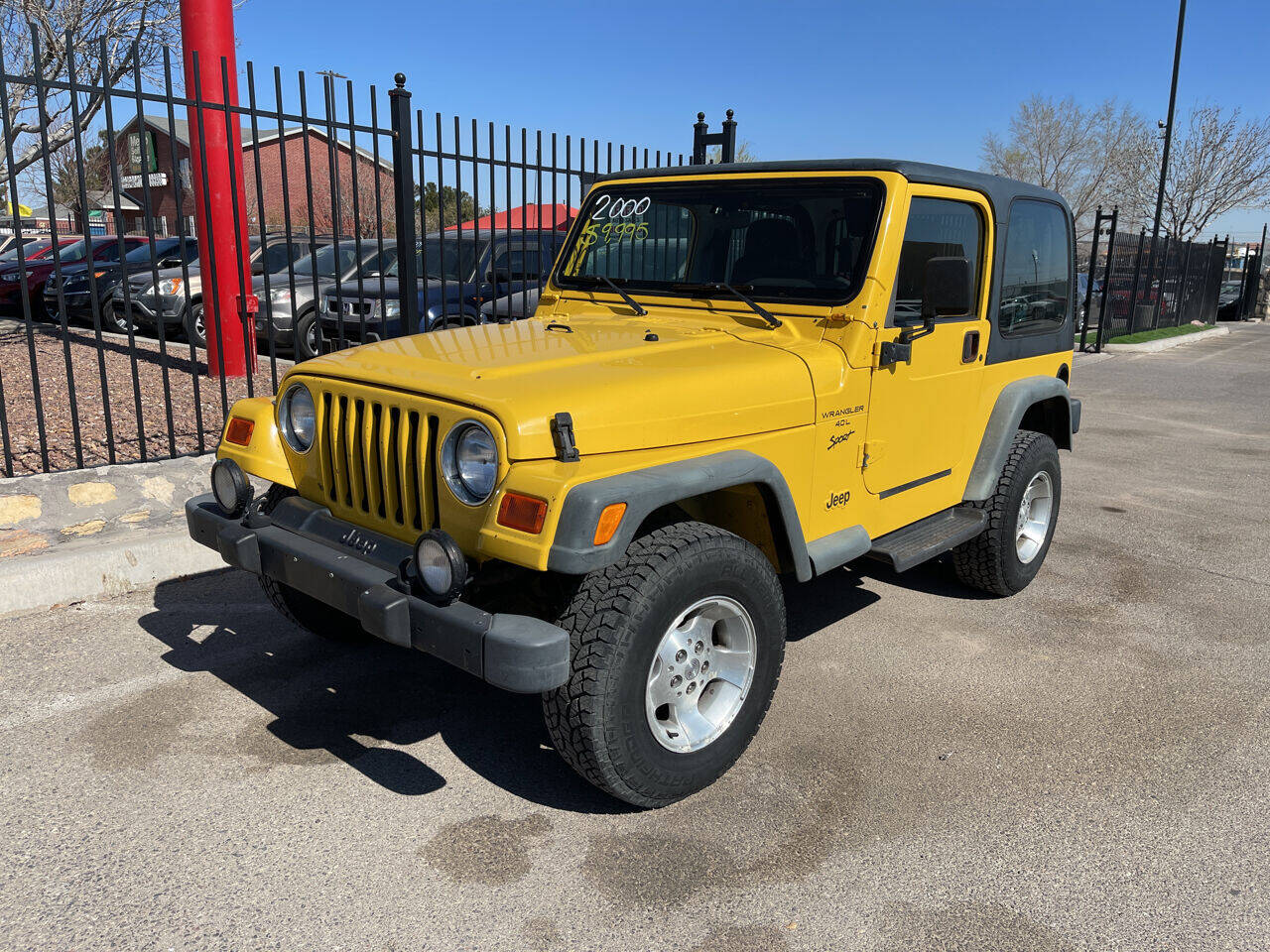 Used 2000 Jeep Wrangler For Sale In El Paso, TX - Carsforsale.com®