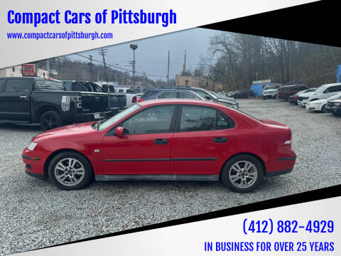 2005 Saab 9-3 for sale at Compact Cars of Pittsburgh in Pittsburgh PA