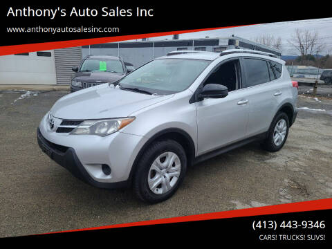 2015 Toyota RAV4 for sale at Anthony's Auto Sales Inc in Pittsfield MA