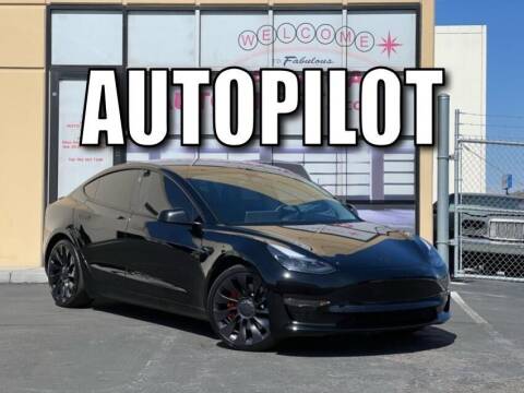 2022 Tesla Model 3 for sale at Las Vegas Auto Sports in Las Vegas NV