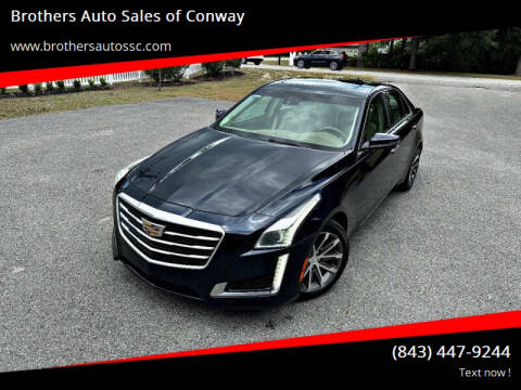 2016 Cadillac CTS for sale at Brothers Auto Sales of Conway in Conway SC