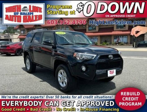 2019 Toyota 4Runner for sale at High Line Auto Sales of Salem in Salem NH