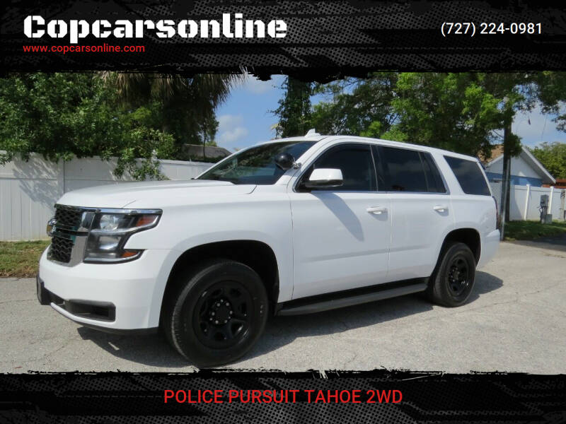 2018 Chevrolet Tahoe for sale at Copcarsonline in Thonotosassa FL