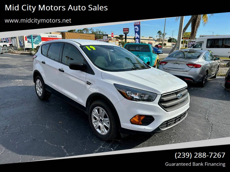 2019 Ford Escape for sale at Mid City Motors Auto Sales in Fort Myers FL