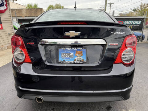 2014 Chevrolet Sonic RS Auto