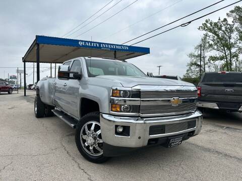 2018 Chevrolet Silverado 3500HD for sale at Quality Investments in Tyler TX