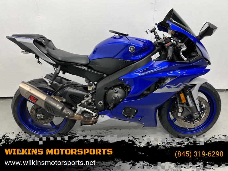 2020 Yamaha YZF-R6 for sale at WILKINS MOTORSPORTS in Brewster NY