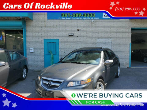 2008 Acura TL for sale at Cars Of Rockville in Rockville MD