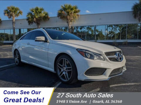 2016 Mercedes-Benz E-Class for sale at 27 South Auto Sales in Ozark AL