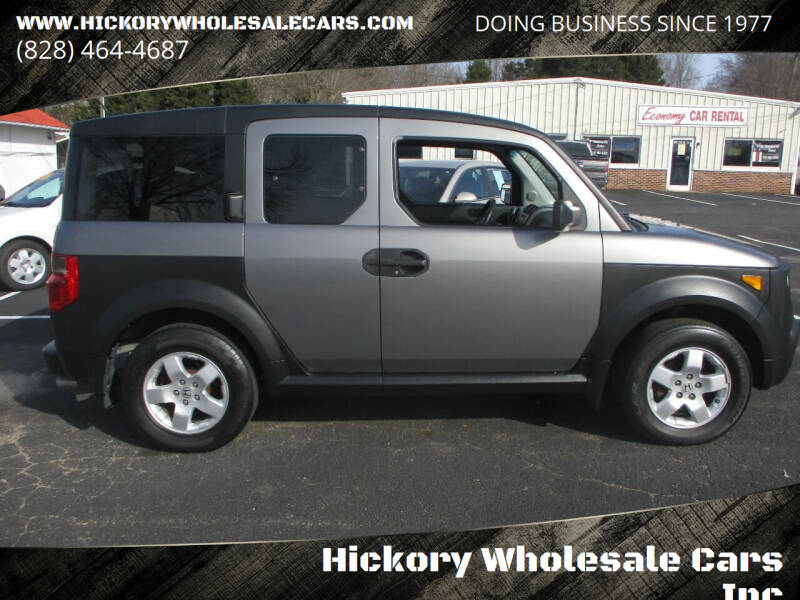 2005 Honda Element for sale at Hickory Wholesale Cars Inc in Newton NC
