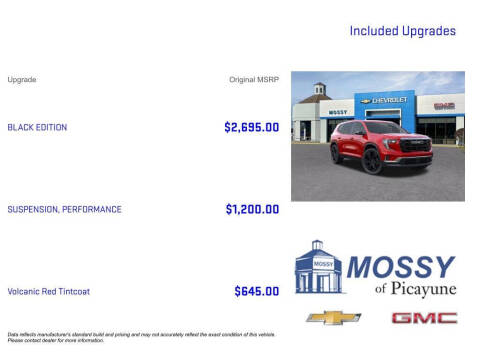 2026 GMC Acadia Elevation