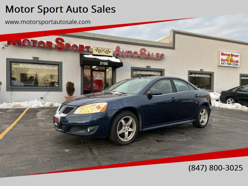 2009 Pontiac G6