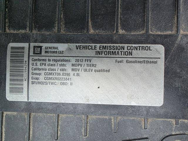 2012 Chevrolet Express 2500