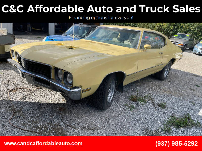1972 Buick Skylark for sale at C&C Affordable Auto and Truck Sales in Tipp City OH