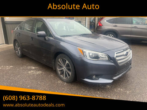 2016 Subaru Legacy for sale at Absolute Auto in Baraboo WI