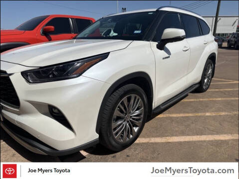 2021 Toyota Highlander Hybrid for sale at Joe Myers Toyota PreOwned in Houston TX