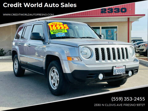 2017 Jeep Patriot for sale at Credit World Auto Sales in Fresno CA