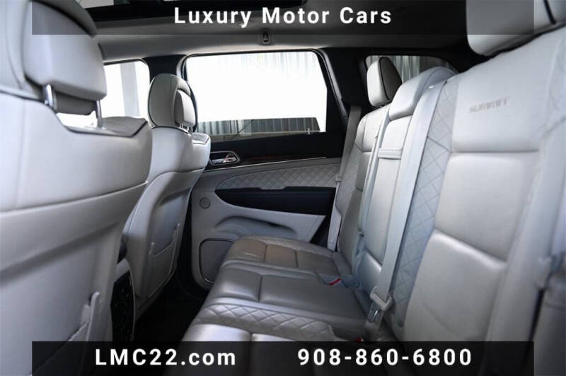 2017 Jeep Grand Cherokee Summit