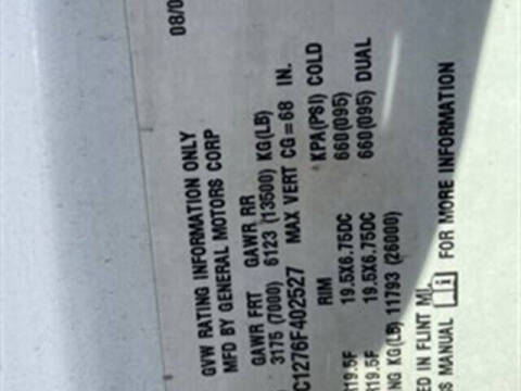 2006 GMC TopKick C5500