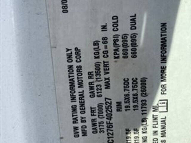 2006 GMC TopKick C5500