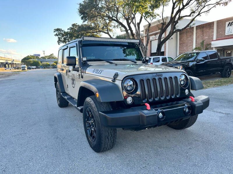 2018 Jeep Wrangler JK Unlimited Willys Wheeler photo 2