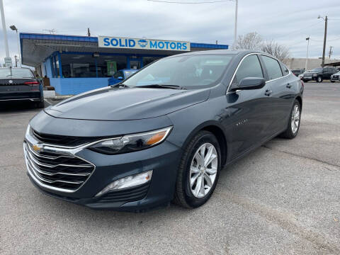 2021 Chevrolet Malibu for sale at SOLID MOTORS LLC in Garland TX