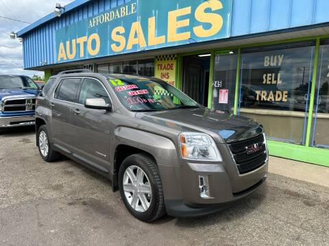 2012 GMC Terrain for sale at Affordable Auto Sales of Michigan in Pontiac MI