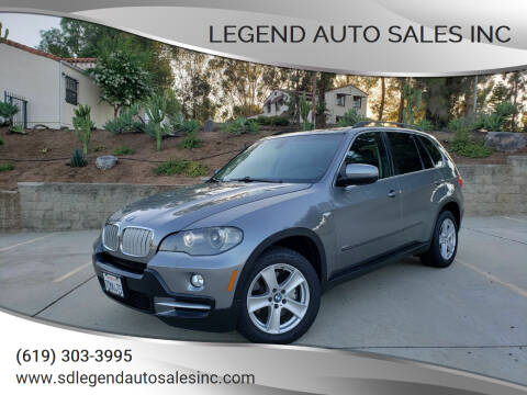 2008 BMW X5 for sale at Legend Auto Sales Inc in Lemon Grove CA