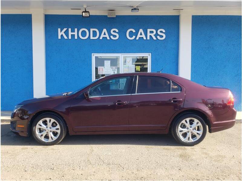 2012 Ford Fusion for sale at Khodas Cars in Gilroy CA