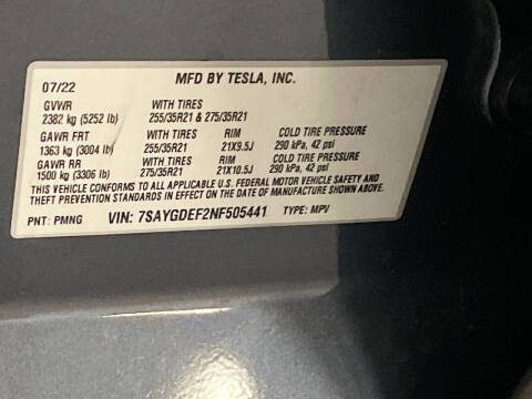 2022 Tesla Model Y Performance