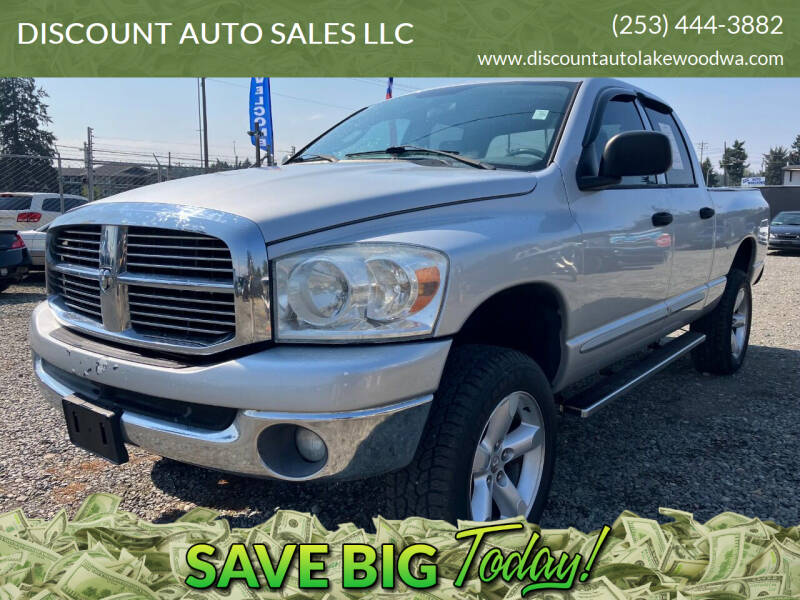 2007 Dodge Ram 1500 for sale at DISCOUNT AUTO SALES LLC in Spanaway WA