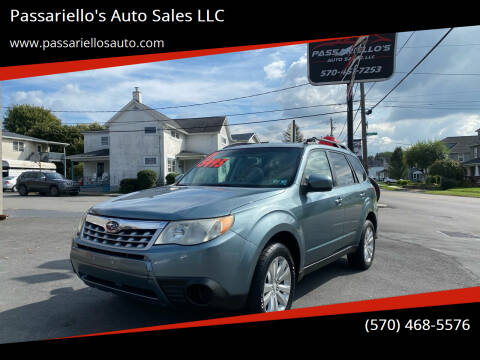 2011 Subaru Forester for sale at Passariello's Auto Sales LLC in Old Forge PA